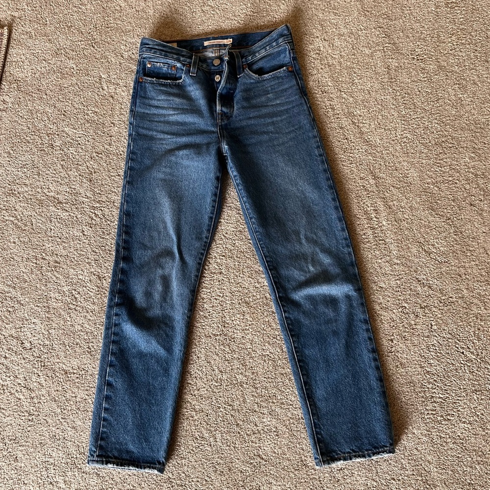 Levi’s jeans wedgie straight size 25